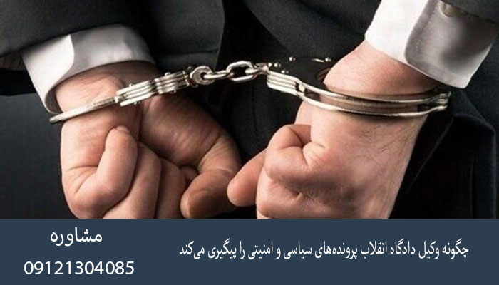 چگونه وکیل دادگاه انقلاب پرونده‌های سیاسی و امنیتی را پیگیری می‌کند