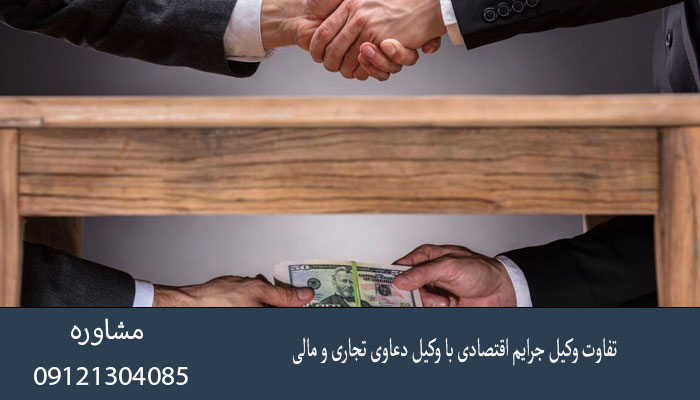 تفاوت-وکیل-جرایم-اقتصادی-با-وکیل-دعاوی-تجاری-و-مالی